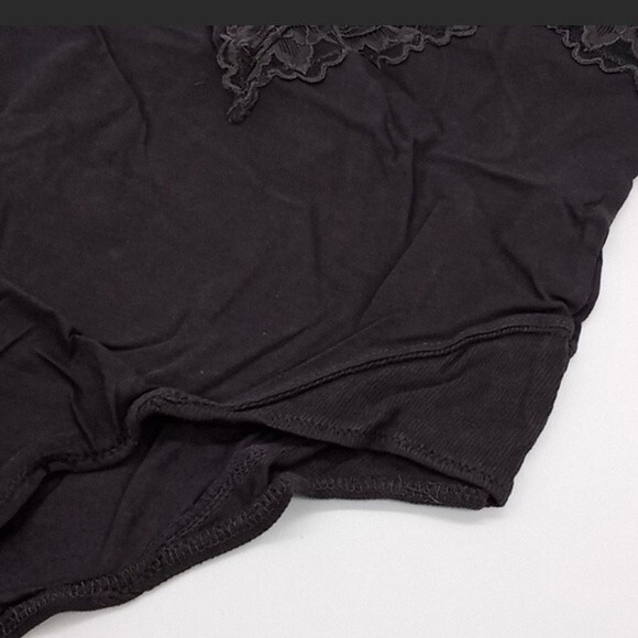 NWT Free People Perfect Pima Bodysuit. Washed Black. Small - Picture 7 of 15